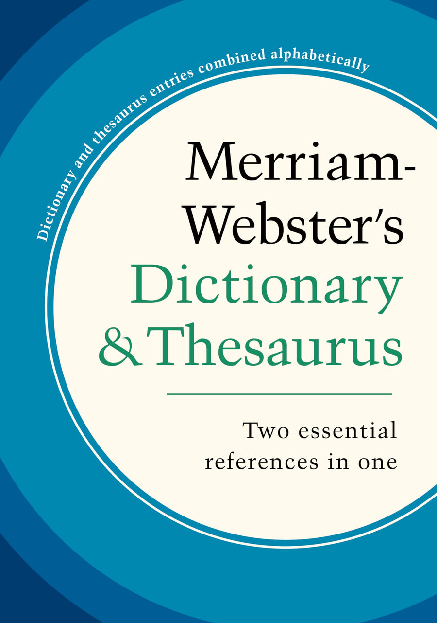 Merriam-Webster's Dictionary & Thesaurus -- Merriam-Webster, Paperback