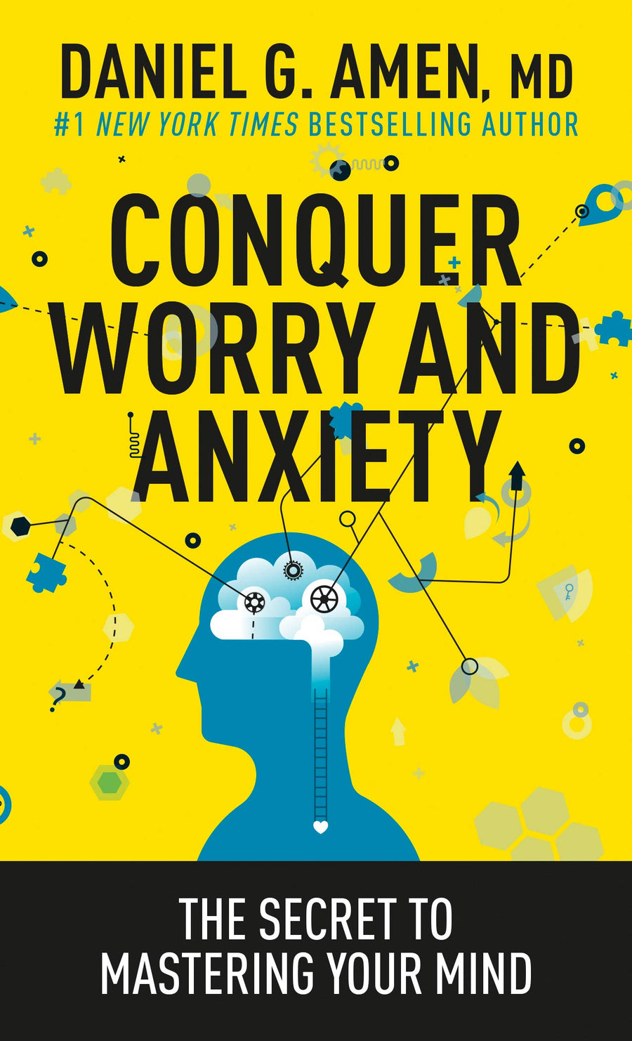 Conquer Worry and Anxiety: The Secret to Mastering Your Mind -- Amen MD Daniel G., Paperback