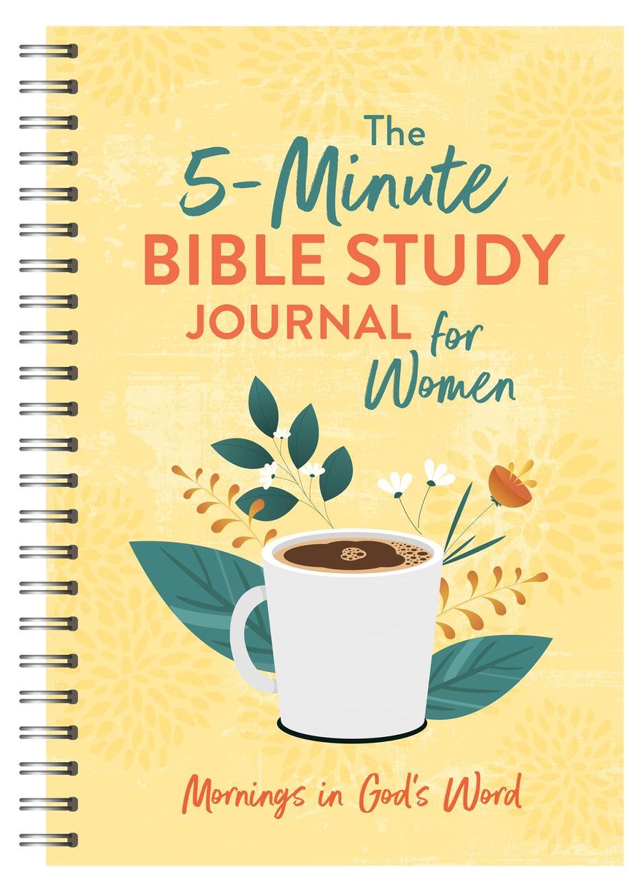 The 5-Minute Bible Study Journal for Women: Mornings in God's Word -- Annie Tipton, Spiral
