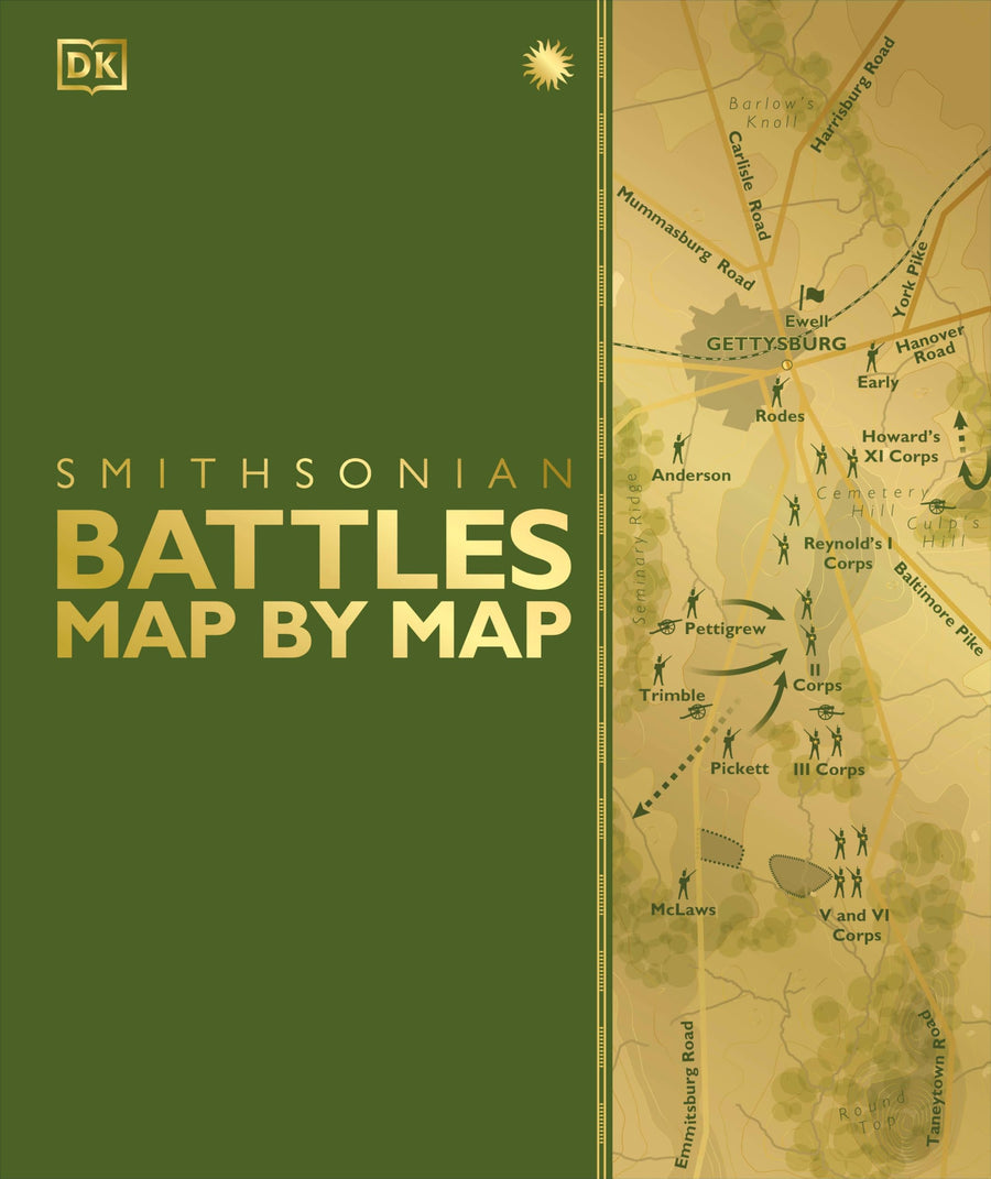 Battles Map by Map -- DK, Hardcover