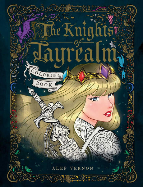 The Knights of Tayrealm Coloring Book -- Alef Vernon, Paperback
