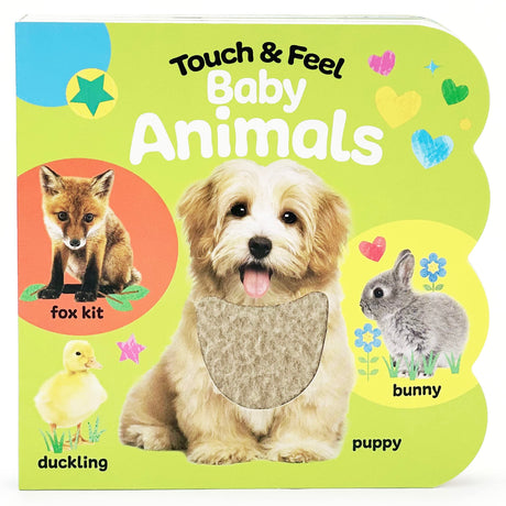 Touch & Feel Baby Animals -- Cottage Door Press, Board Book