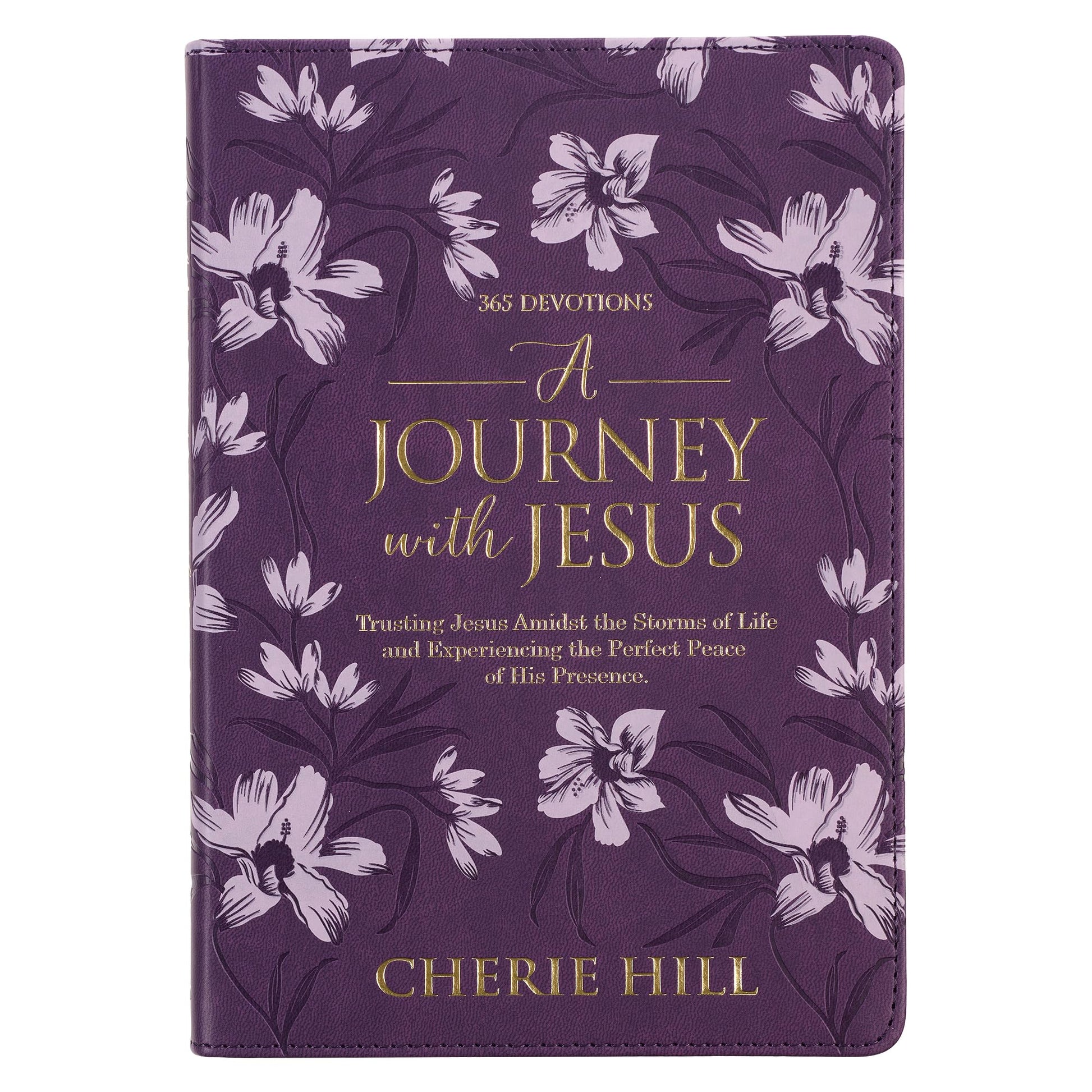A Journey with Jesus Devotional Faux Leather by Christian Art Gifts