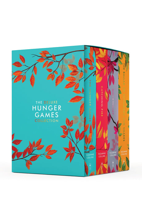 Hunger Games Box Set (Deluxe Edition with Stenciled Edges) -- Suzanne Collins, Boxed Set