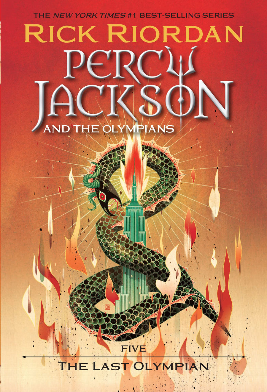 Percy Jackson and the Olympians, Book Five: The Last Olympian -- Rick Riordan, Paperback