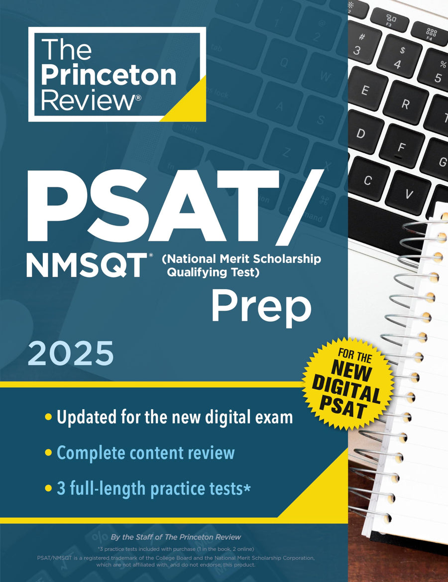 Princeton Review PSAT/NMSQT Prep, 2025: 3 Practice Tests + Review + Online Tools for the Digital PSAT -- The Princeton Review, Paperback