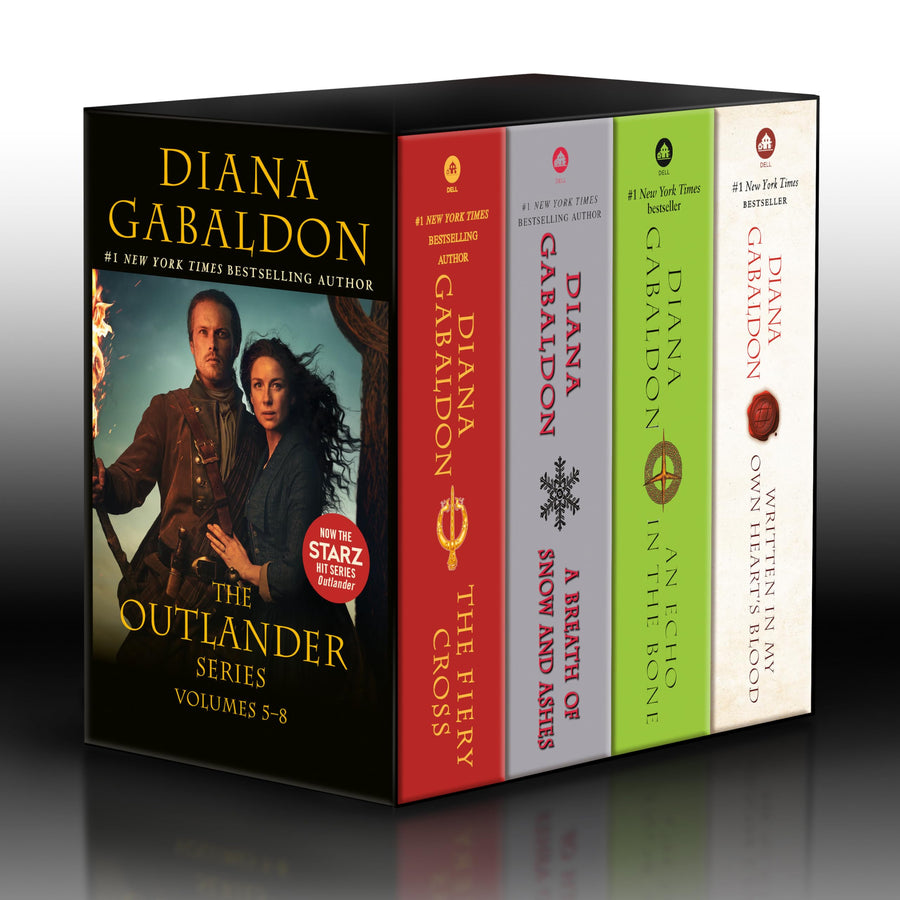 Outlander Volumes 5-8 (4-Book Boxed Set): The Fiery Cross, a Breath of Snow and Ashes, an Echo in the Bone, Written in My Own Heart's Blood -- Diana Gabaldon, Mass Market Paperbound