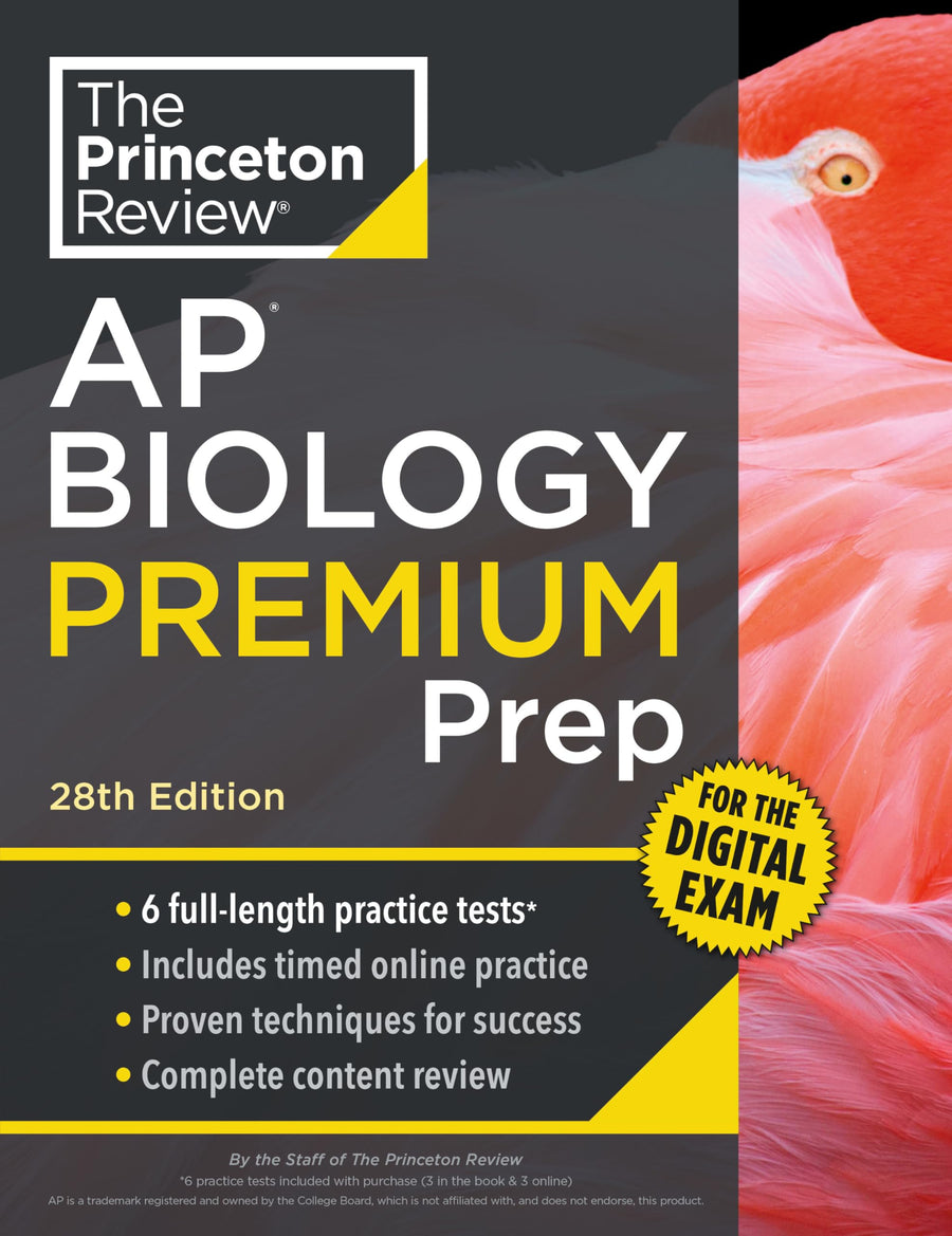 Princeton Review AP Biology Premium Prep, 28th Edition: 6 Practice Tests + Digital Practice Online + Content Review -- The Princeton Review, Paperback