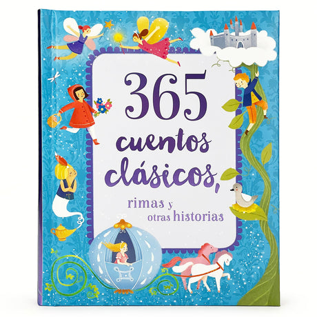 365 Cuentos Clasicos (Spanish Edition) -- Cottage Door Press, Hardcover