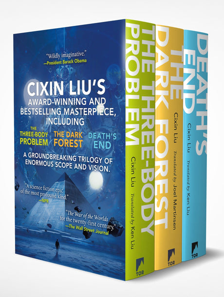 Three-Body Problem Boxed Set: (The Three-Body Problem, the Dark Forest, Death's End) -- Cixin Liu, Paperback