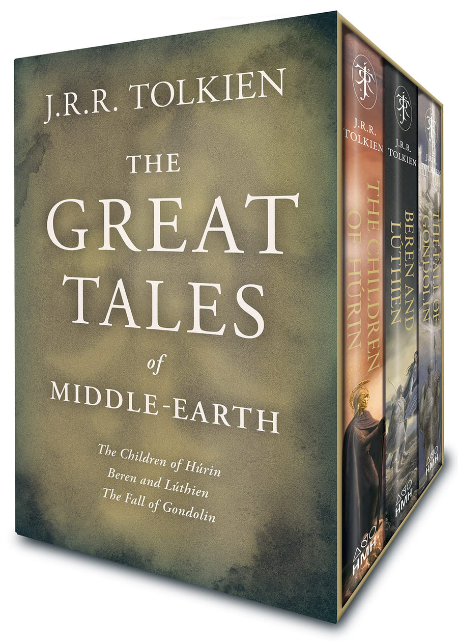 The Great Tales of Middle-Earth Box Set: The Children of Húrin, Beren and Lúthien, and the Fall of Gondolin -- J. R. R. Tolkien, Hardcover