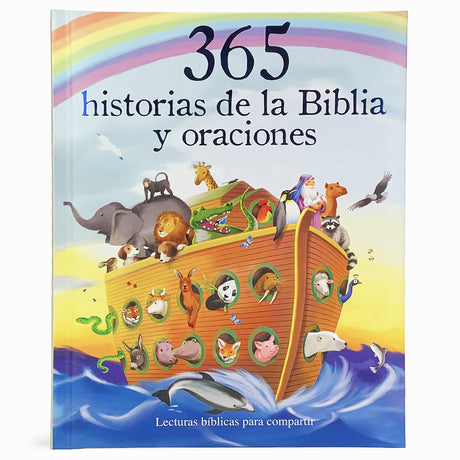 365 Historias de la Biblia Y Oraciones: Lecturas Biblicas Para Compartir = 365 Bible Stories and Prayers -- Cottage Door Press, Hardcover