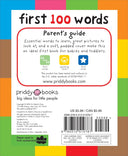 First 100 Words: A Padded Board Book -- Roger Priddy, Board Book