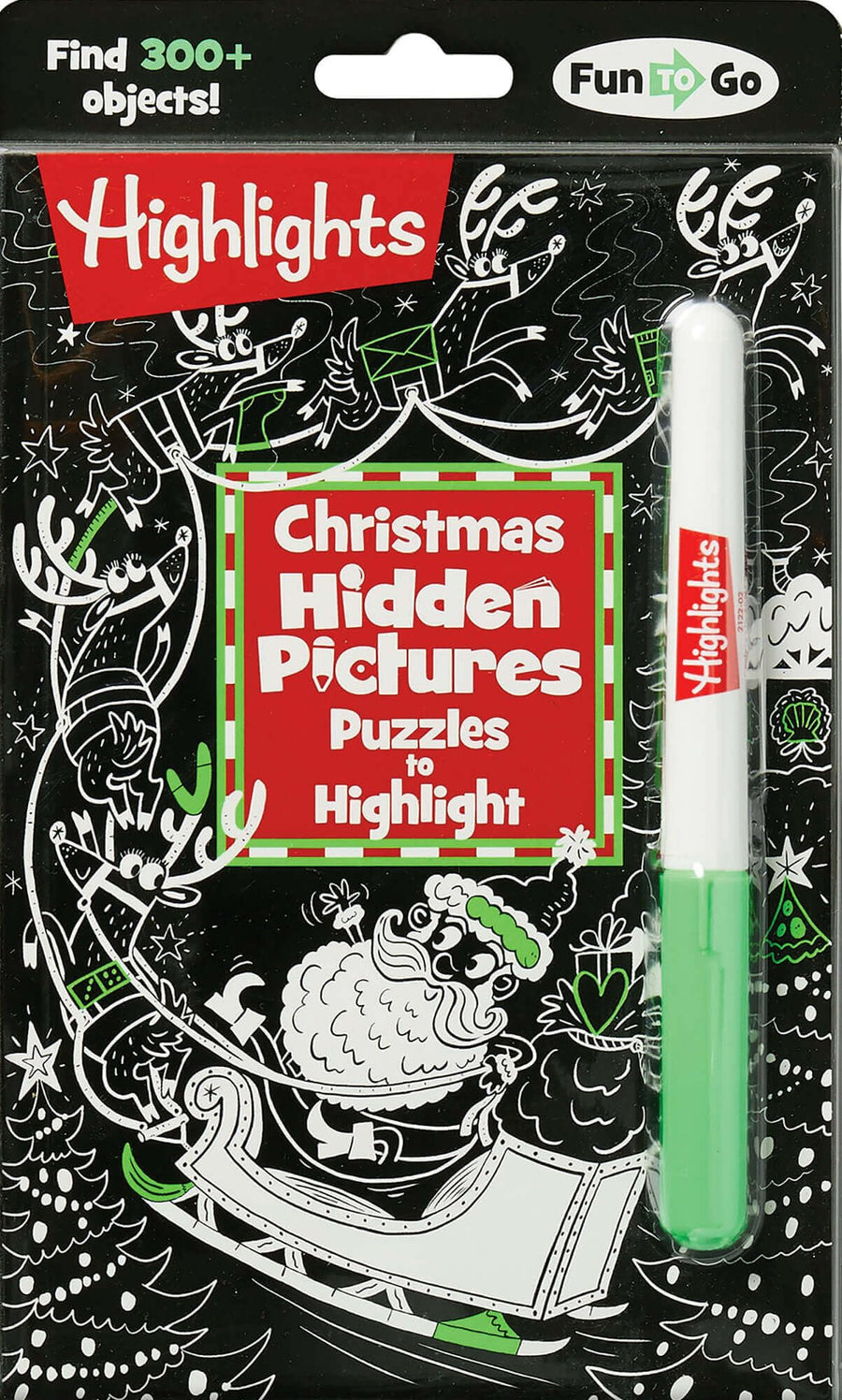 Christmas Hidden Pictures Puzzles to Highlight: Activity Book with Winter Puzzles, Over 300 Hidden Objects and Bright Highlighter Fun -- Highlights, Paperback