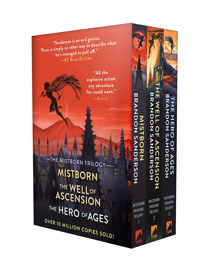 Mistborn Trilogy Tpb Boxed Set: Mistborn, the Well of Ascension, the Hero of Ages -- Brandon Sanderson, Boxed Set