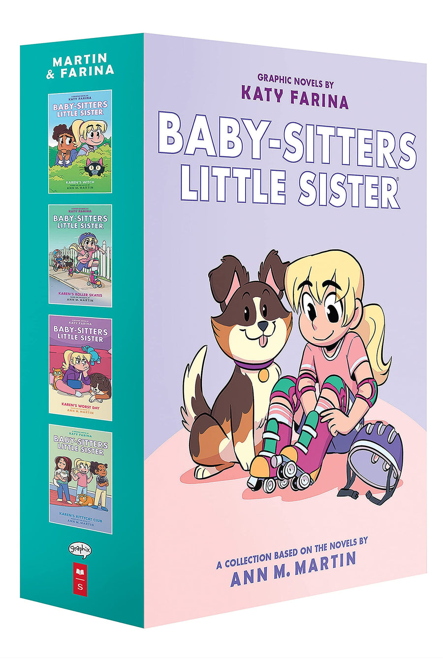 Baby-Sitters Little Sister Graphic Novels #1-4: A Graphix Collection -- Katy Farina, Boxed Set