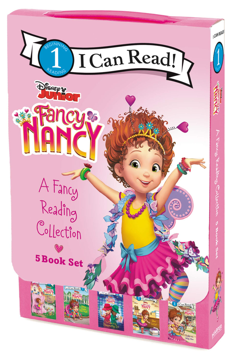 Disney Junior Fancy Nancy: A Fancy Reading Collection 5-Book Box Set: Chez Nancy, Nancy Makes Her Mark, the Case of the Disappearing Doll, Shoe-La-La, -- Various, Boxed Set
