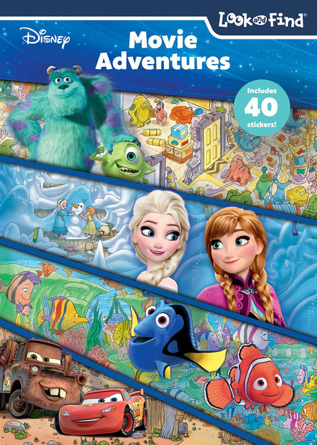 Disney: Movie Adventures Look and Find -- Pi Kids, Paperback