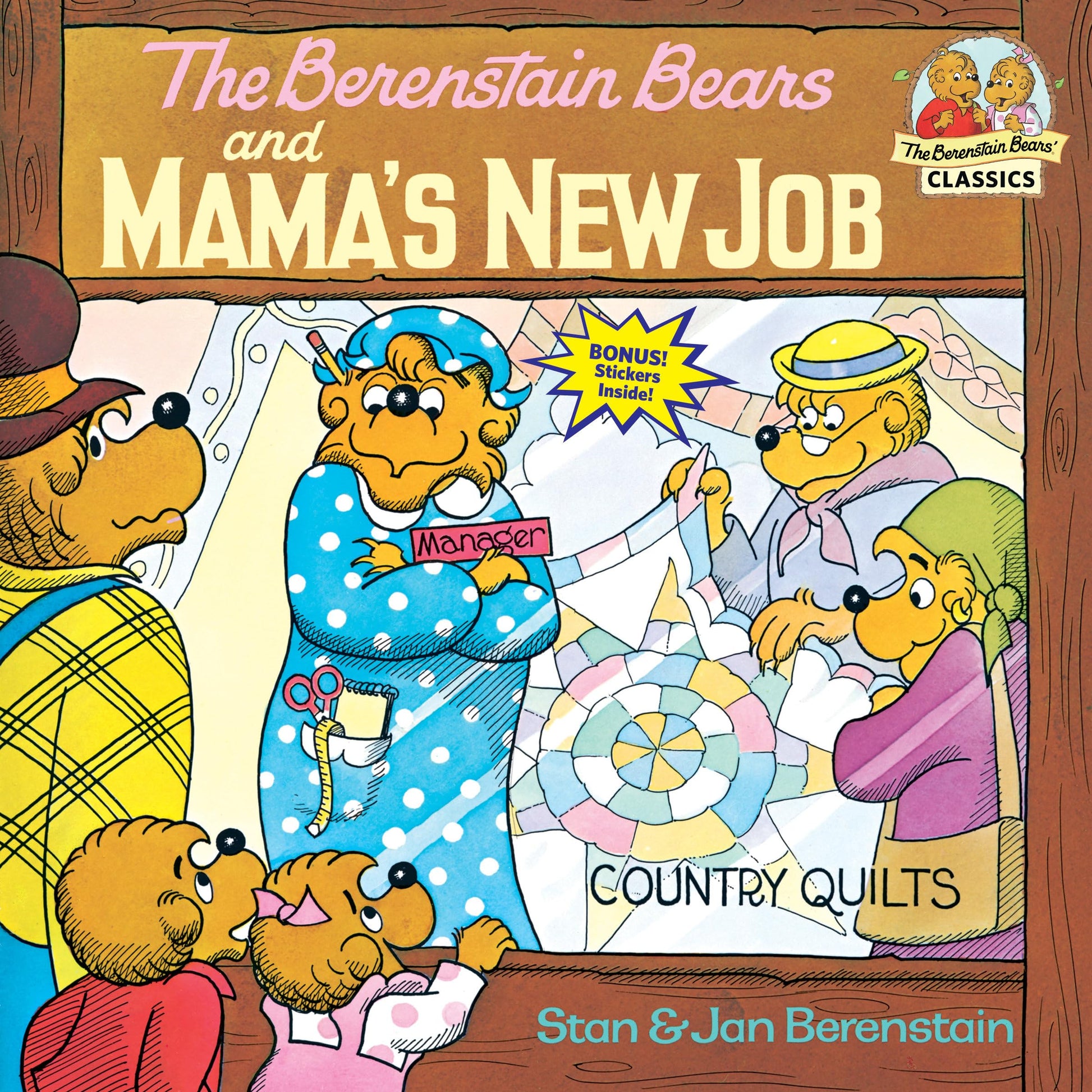 The Berenstain Bears and Mama's New Job by Berenstain, Stan