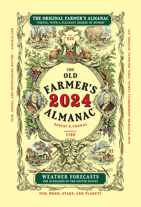 The 2024 Old Farmer's Almanac Trade Edition -- Old Farmer's Almanac, Paperback