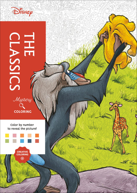 Disney Mystery Coloring: The Classics: A Color by Number Book -- Disney, Paperback