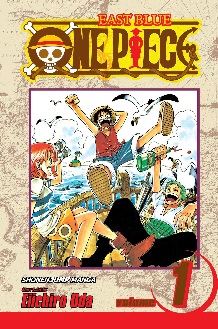 One Piece, Vol. 1: Romance Dawn -- Eiichiro Oda, Paperback