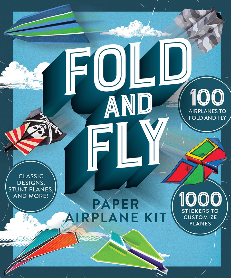 Fold and Fly Paper Airplane Kit -- Publications International Ltd, Hardcover