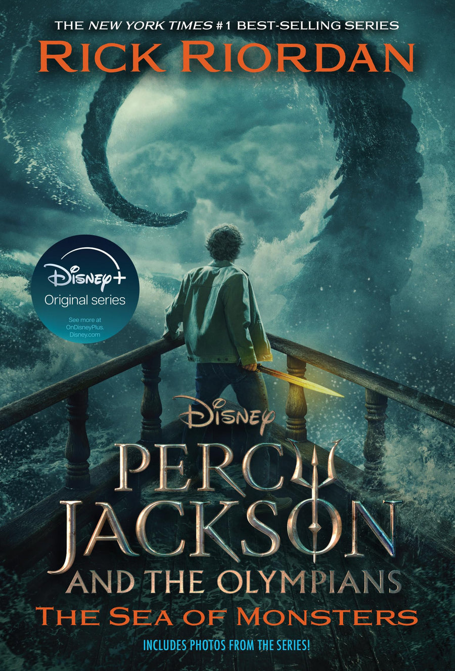Percy Jackson and the Olympians, Book Two: Sea of Monsters Disney+ Tie in Edition -- Rick Riordan, Paperback