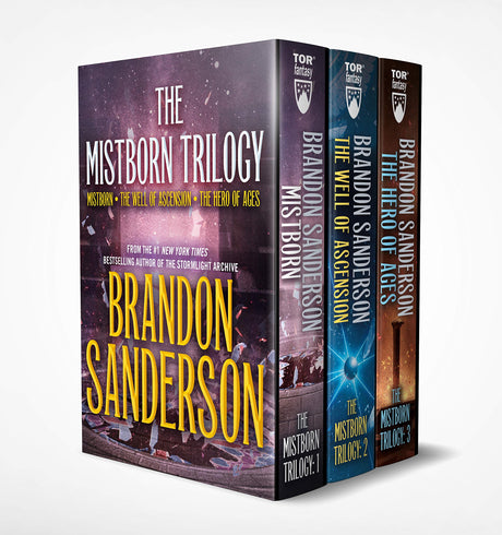 Mistborn Boxed Set I: Mistborn, the Well of Ascension, the Hero of Ages -- Brandon Sanderson, Boxed Set