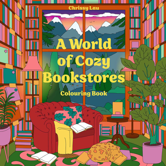 A World of Cozy Bookstores -- Chrissy Lau, Paperback