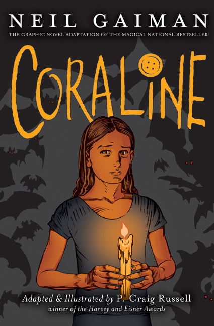 Coraline Graphic Novel: A Graphic Novel -- Neil Gaiman, Hardcover