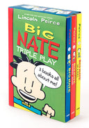 Big Nate Triple Play: Big Nate in a Class by Himself/Big Nate Strikes Again/Big Nate on a Roll -- Lincoln Peirce, Boxed Set