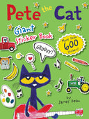 Pete the Cat Giant Sticker Book -- James Dean, Paperback