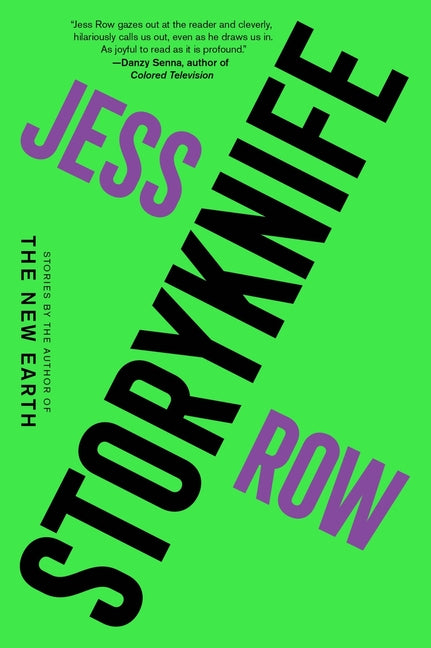 Storyknife -- Jess Row, Paperback