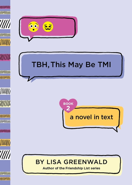 TBH, This May Be TMI -- Lisa Greenwald, Paperback