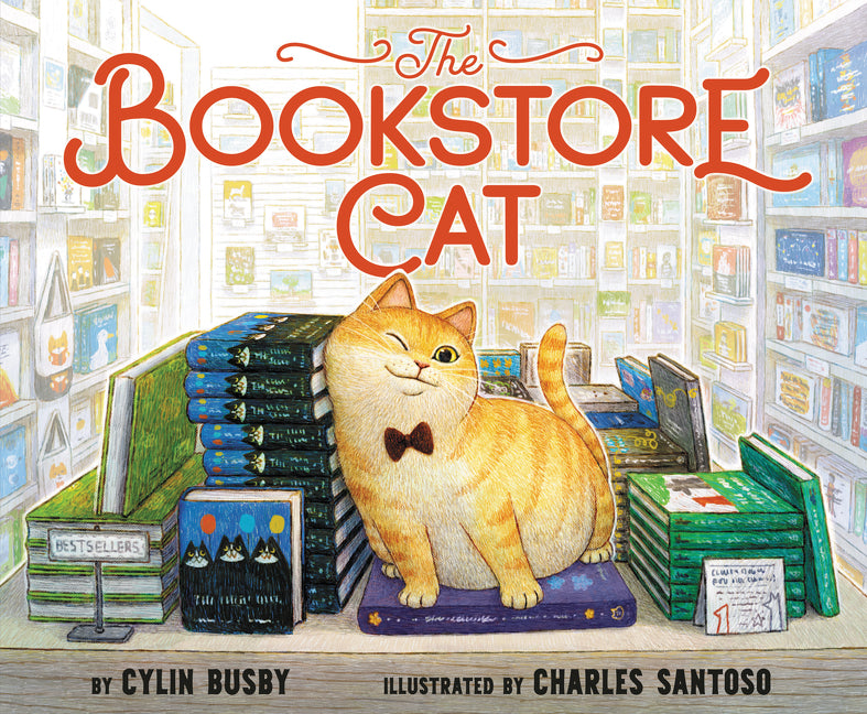 The Bookstore Cat -- Cylin Busby, Hardcover