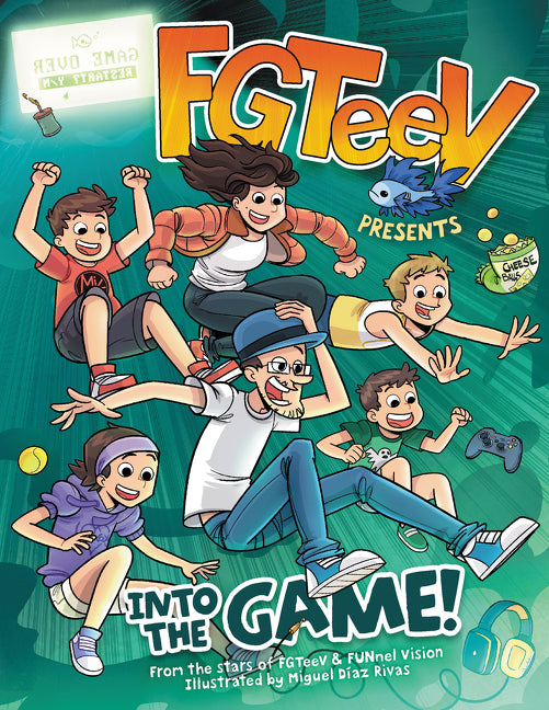 Fgteev Presents: Into the Game!: A Graphic Novel -- Fgteev, Hardcover