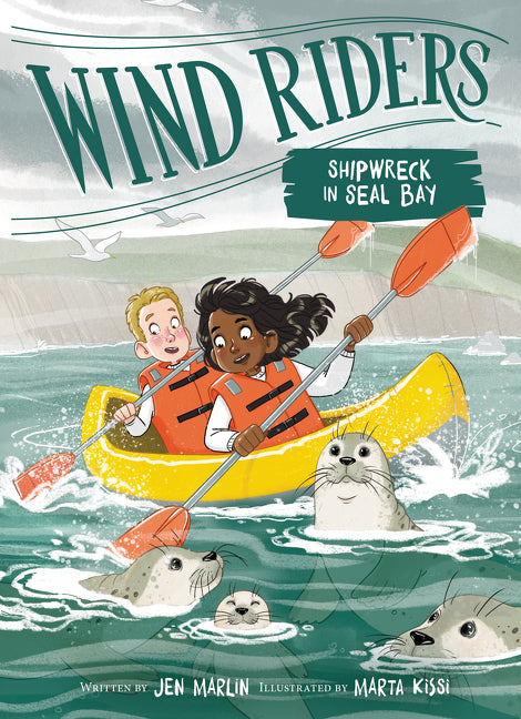 Wind Riders #3: Shipwreck in Seal Bay -- Jen Marlin, Paperback