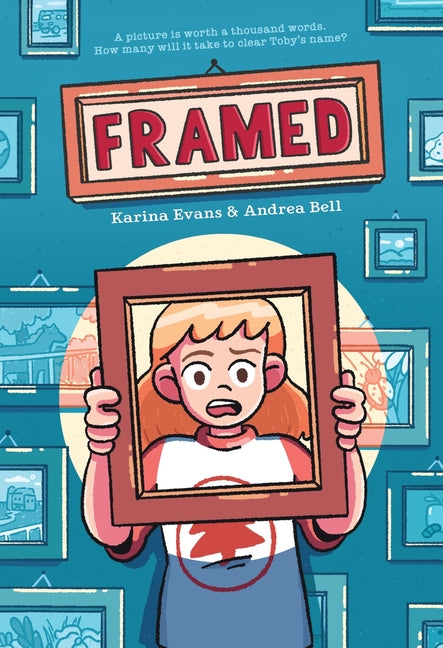 Framed: A Graphic Novel -- Karina Evans, Hardcover