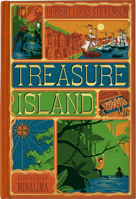 Treasure Island (Minalima Edition) -- Robert Louis Stevenson, Hardcover