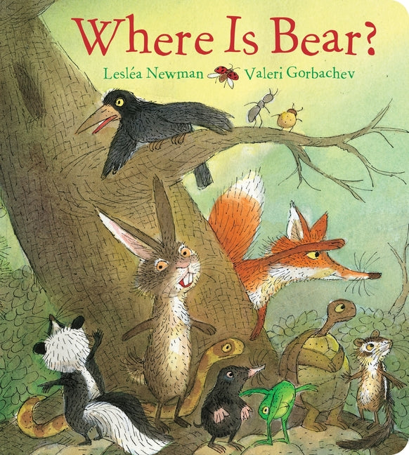 Where Is Bear? -- Lesléa Newman, Board Book