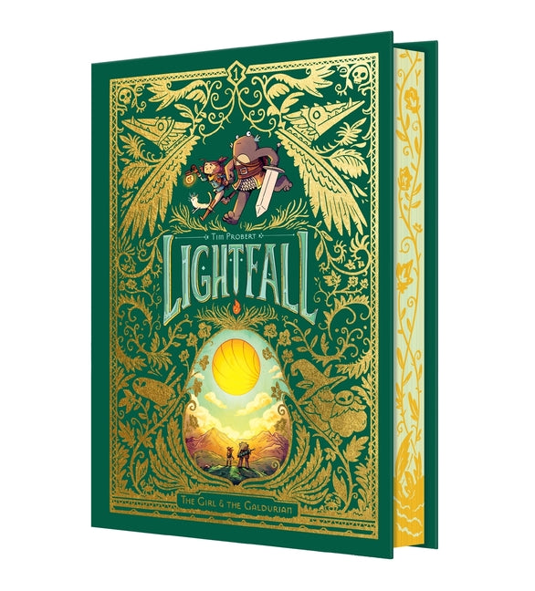Lightfall: The Girl & the Galdurian Deluxe Edition: A Graphic Novel -- Tim Probert, Hardcover