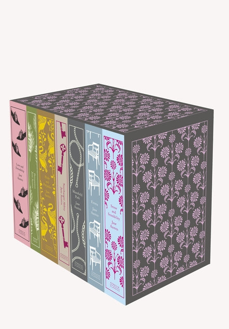 Jane Austen: The Complete Works 7-Book Boxed Set: Sense and Sensibility; Pride and Prejudice; Mansfield Park; Emma; Northanger Abbey; Persuasion; Love -- Jane Austen, Hardcover