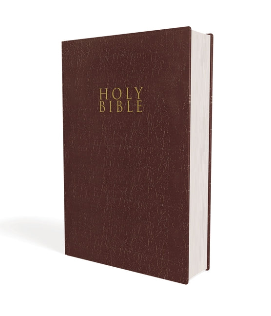 Niv, Gift and Award Bible, Leather-Look, Burgundy, Red Letter Edition, Comfort Print -- Zondervan, Bible