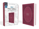 NIV, Holy Bible, Soft Touch Edition, Imitation Leather, Pink, Comfort Print -- Zondervan, Bible