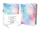 Niv, Artisan Collection Bible for Girls, Cloth Over Board, Multi-Color, Art Gilded Edges, Red Letter Edition, Comfort Print -- Zondervan, Bible