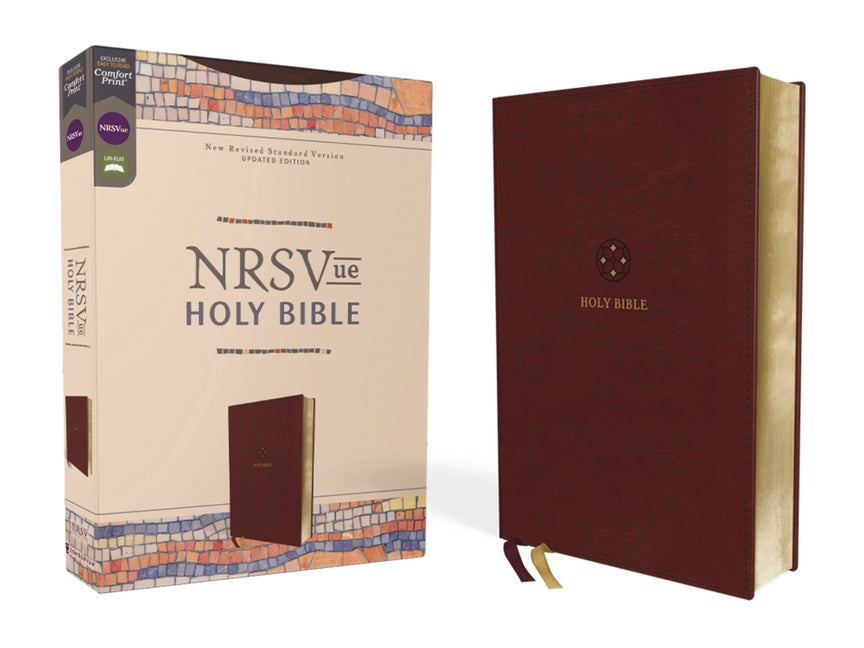 Nrsvue, Holy Bible, Leathersoft, Burgundy, Comfort Print -- Zondervan, Bible