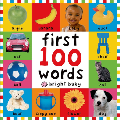First 100 Big Board: Words: An Essential First-Learning Book -- Roger Priddy, Board Book
