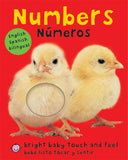 Numbers / Números Bilingual (Bright Baby Touch and Feel): English-Spanish Bilingual -- Roger Priddy, Board Book