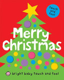 Merry Christmas (Bright Baby Touch and Feel) -- Roger Priddy, Board Book